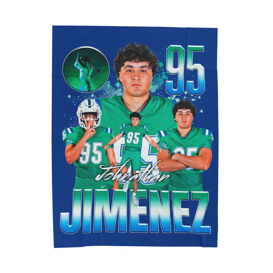 Johnathan Jimenez 60"-80" Plush Blanket