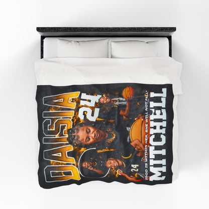 Daisia Mitchell 60"-80" Plush Blanket