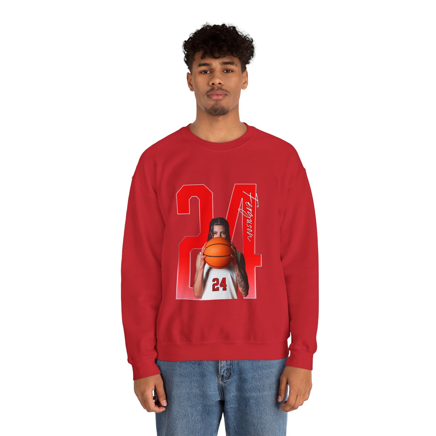 Allyson Ferguson Player Icon Number Crewneck Sweatshirt