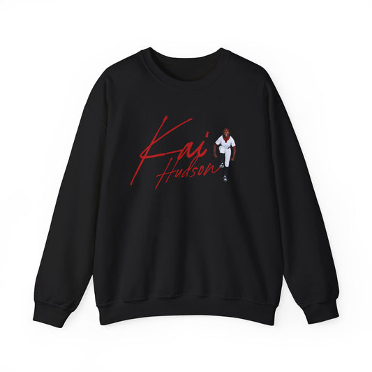 Kai Hudson Cursive Crewneck Sweatshirt