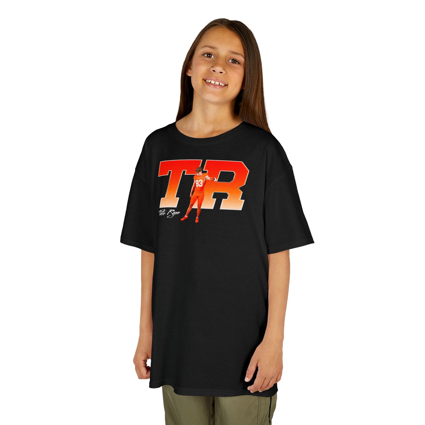 Tate Ryan Big Initials Colored Kids Tee