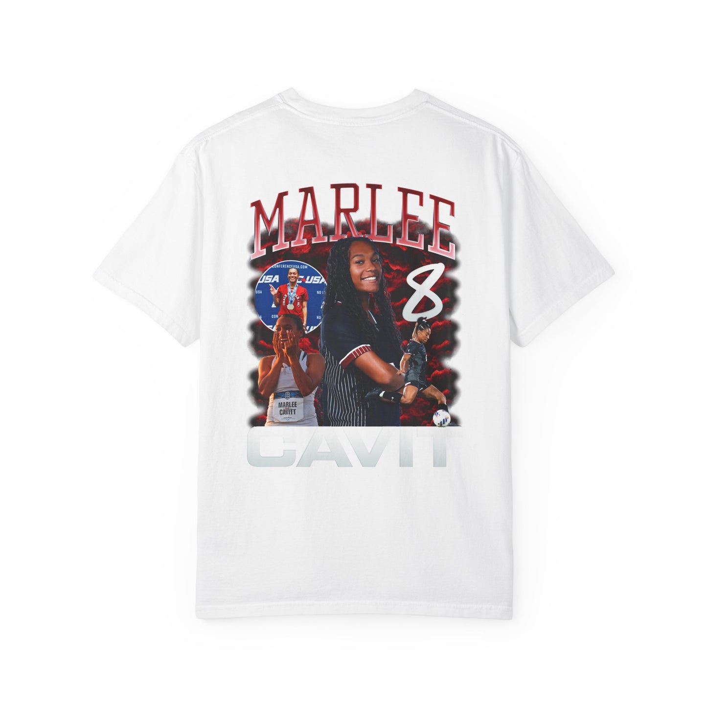 Marlee Cavit Logo Front & Back Premium Tee