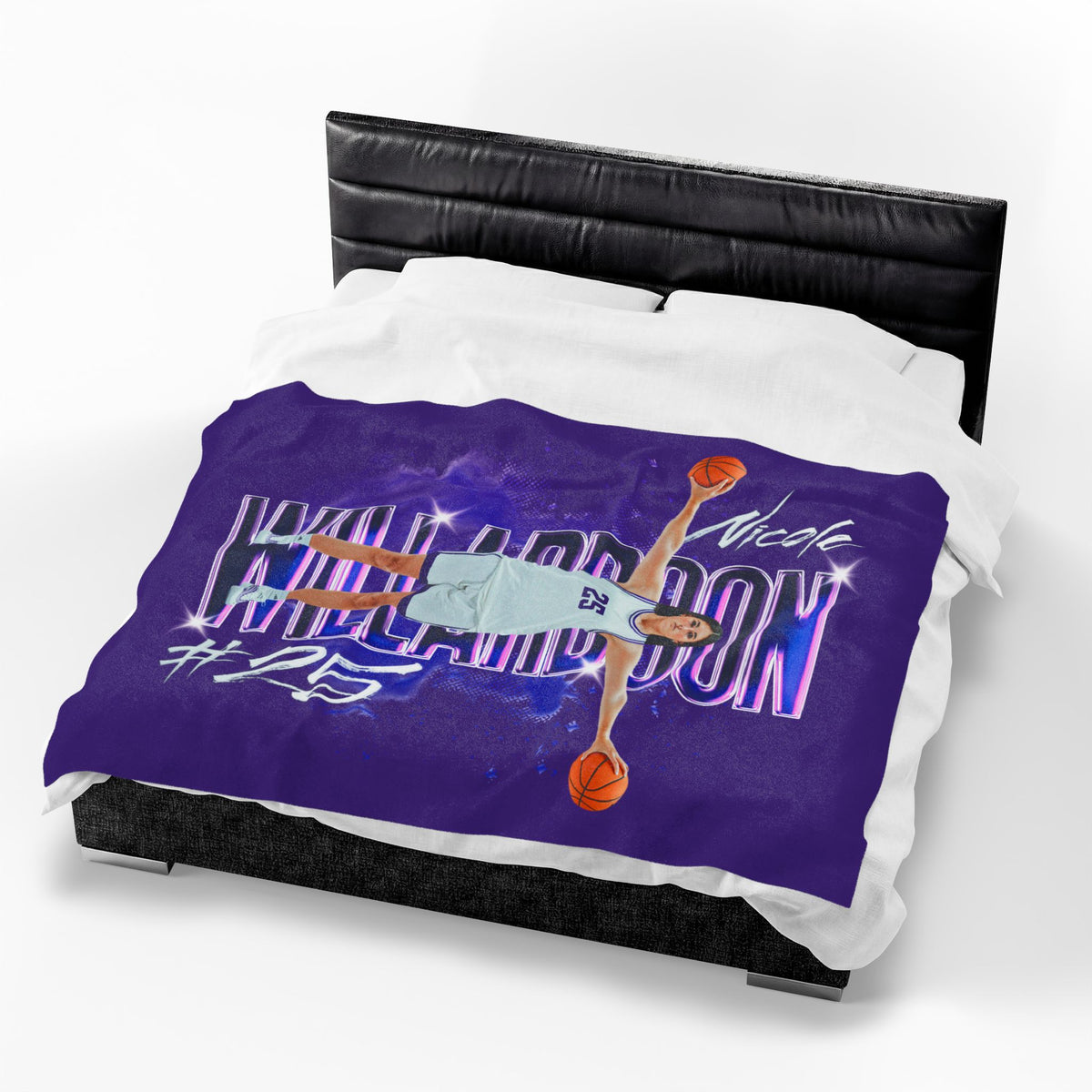 Nicole Willardson 60"-80" Plush Blanket