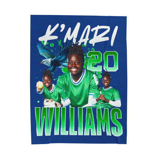 K'Mari Williams 60"-80" Plush Blanket