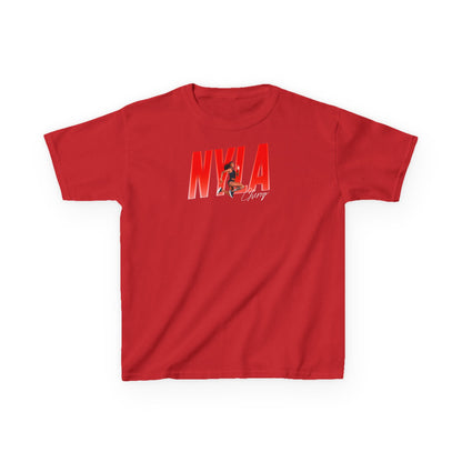 Nyla Cherry Cursive Combo Colored Kids Tee