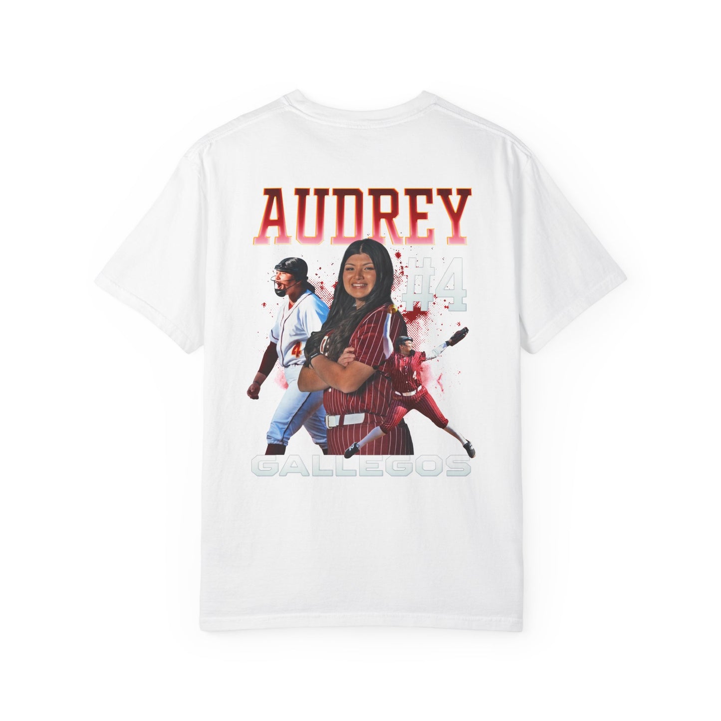 Audrey Gallegos Logo Front & Back Premium Tee