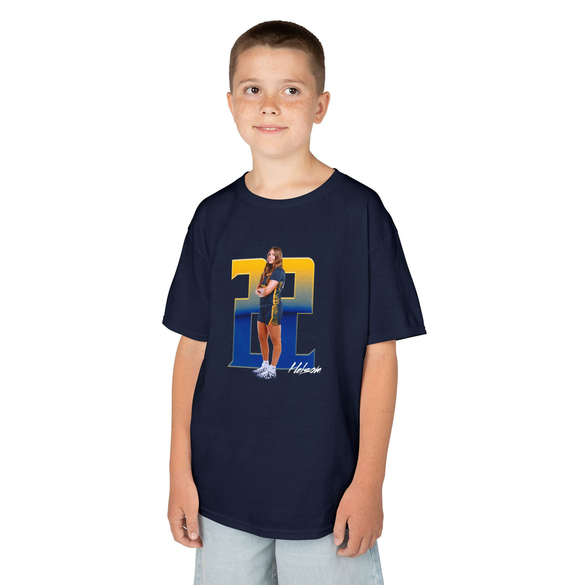 Gabby Helsom Player Icon Number Kids Tee