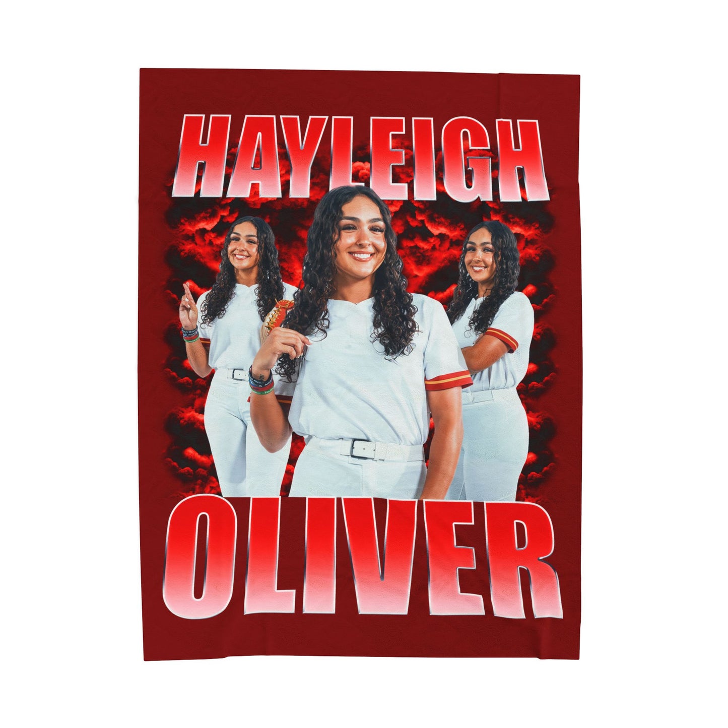 Hayleigh Oliver 60"-80" Plush Blanket