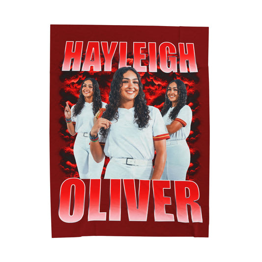 Hayleigh Oliver 60"-80" Plush Blanket