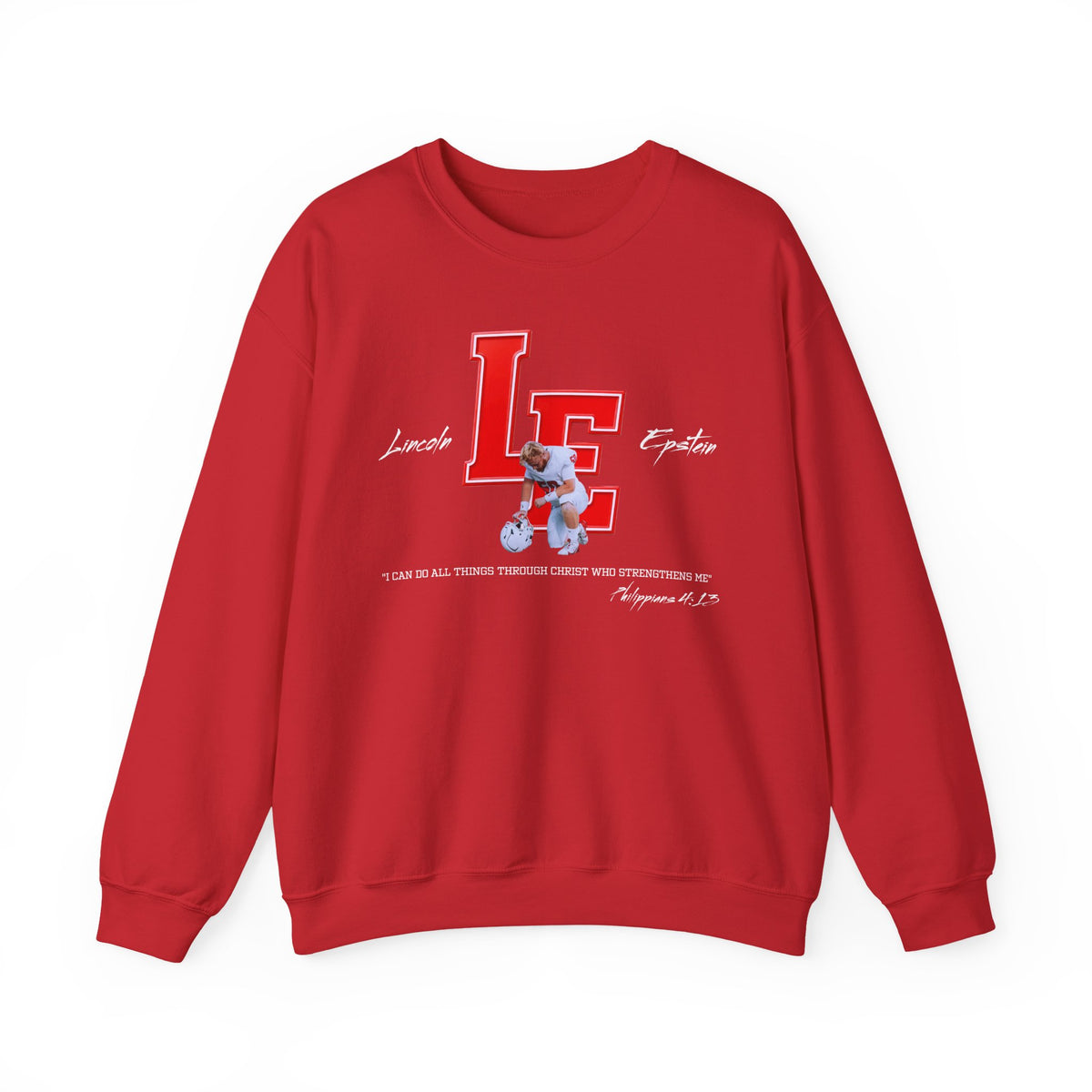 Lincoln Epstein Featured Logo Crewneck Sweatshirt