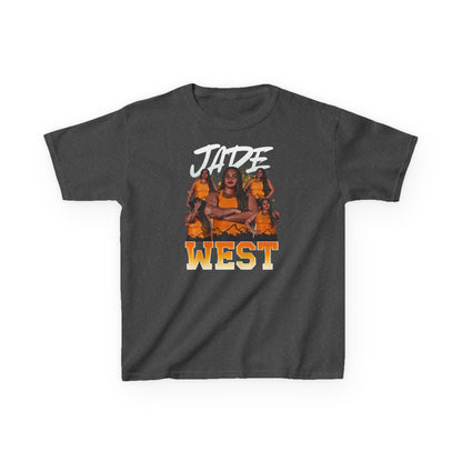Jade West Colored & White Combo Kids Tee