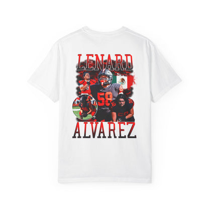 Lenard Alvarez Logo Front & Back Premium Tee