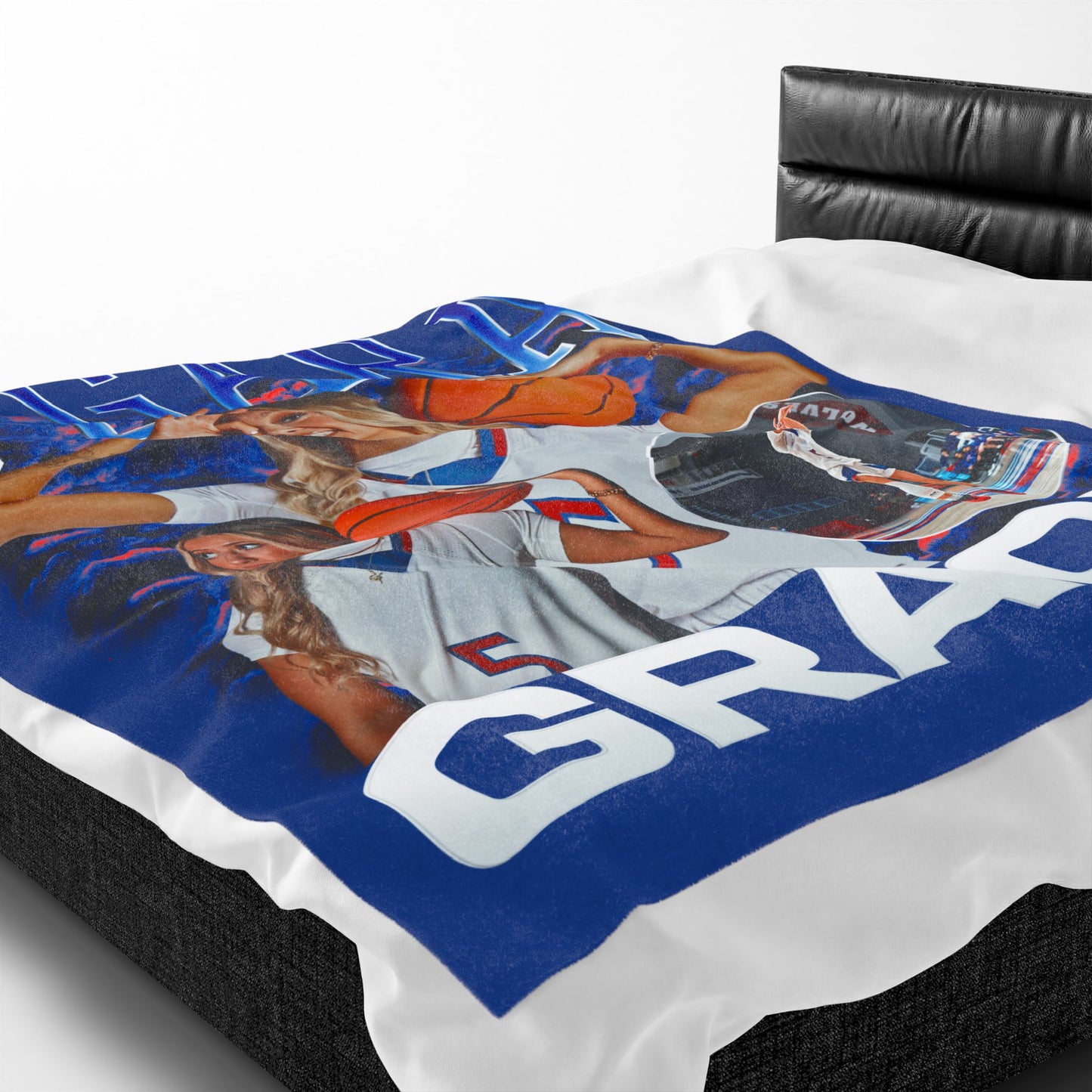 Grace O'Gara 60"-80" Plush Blanket