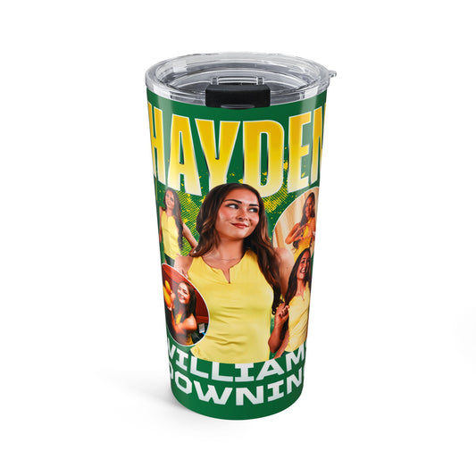 Hayden Williams-Downing Colored & White Combo 20oz Tumbler