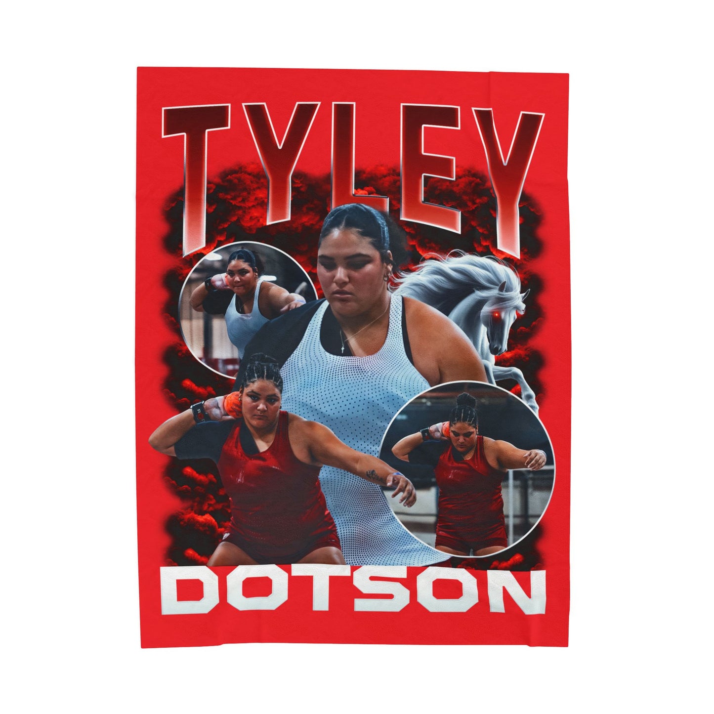 Tyley Dotson 60"-80" Plush Blanket