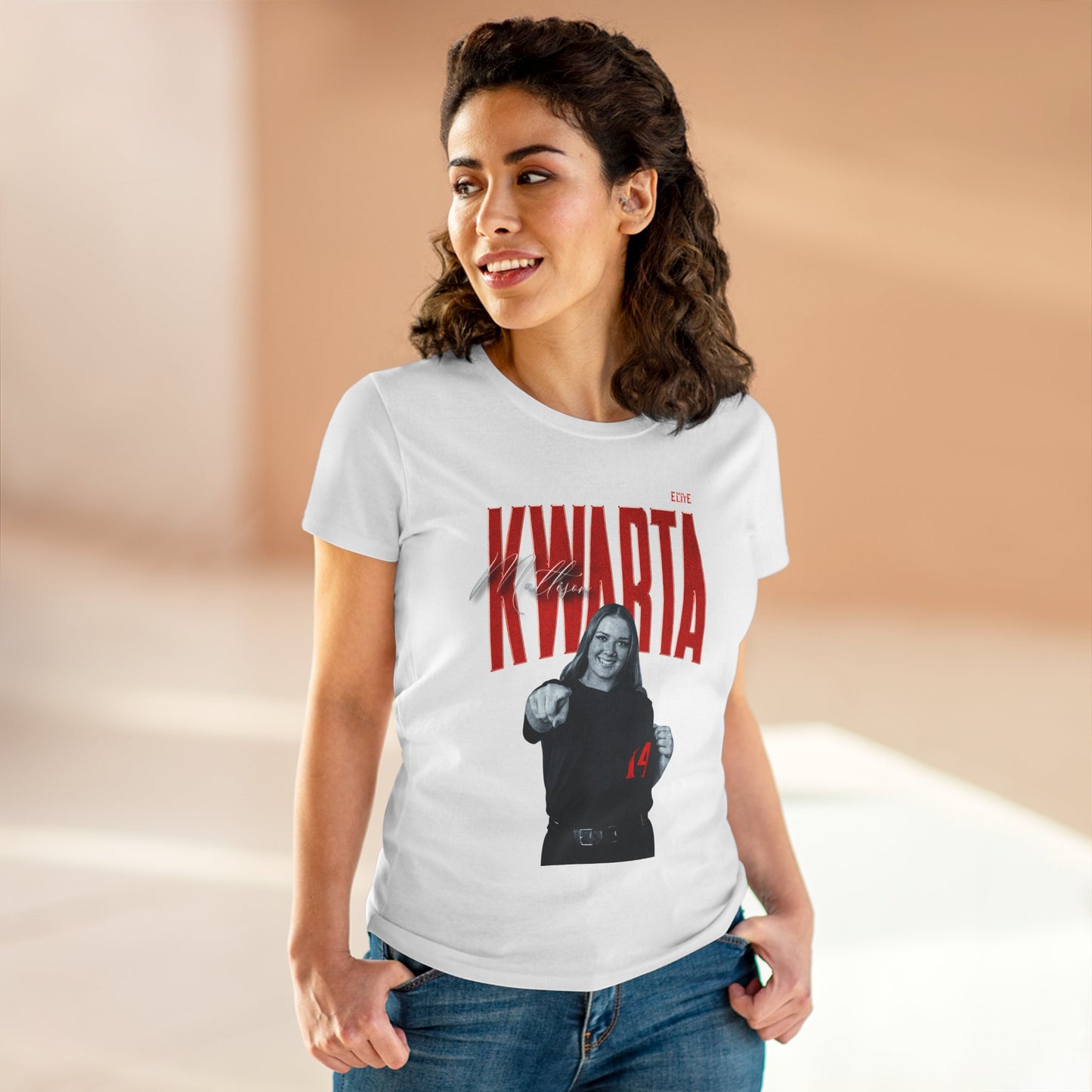 Mattison Kwarta Faded Glory Women's Tee