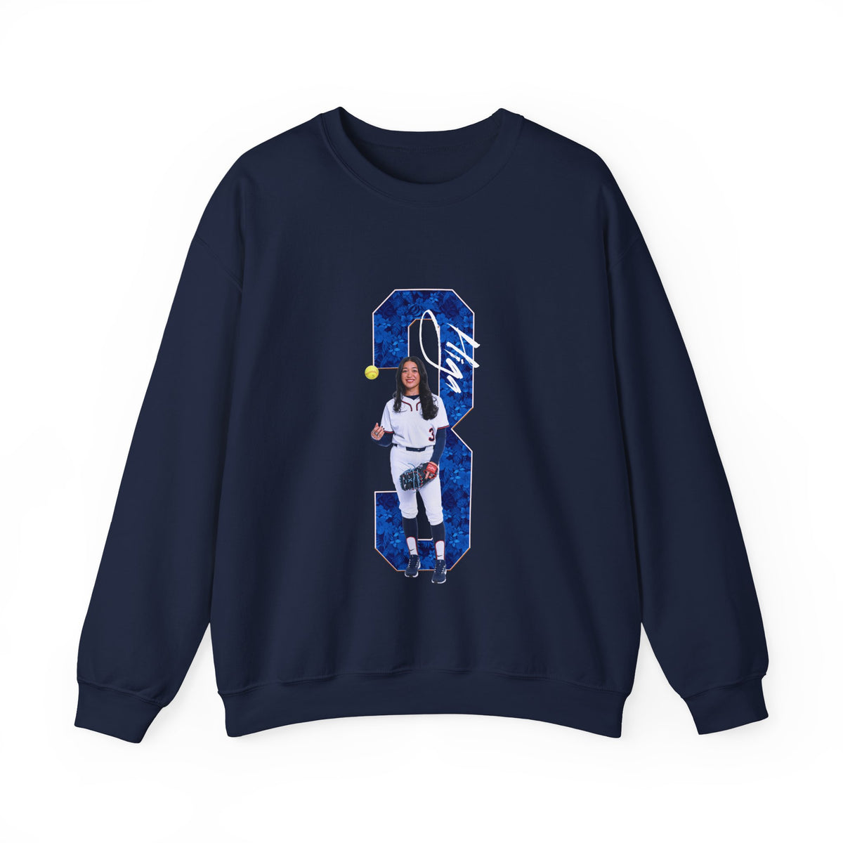 Kaiea Higa Player Icon Number Crewneck Sweatshirt