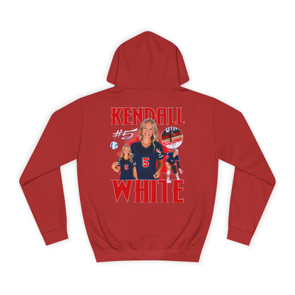 Kendall White Premium Hoodie
