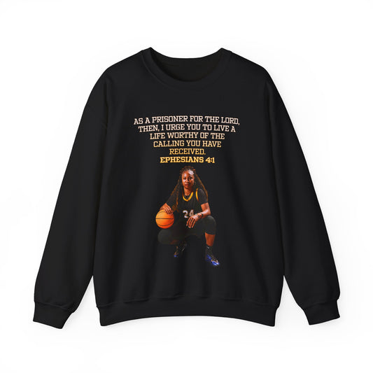 Daisia Mitchell Athlete Quote Crewneck Sweatshirt