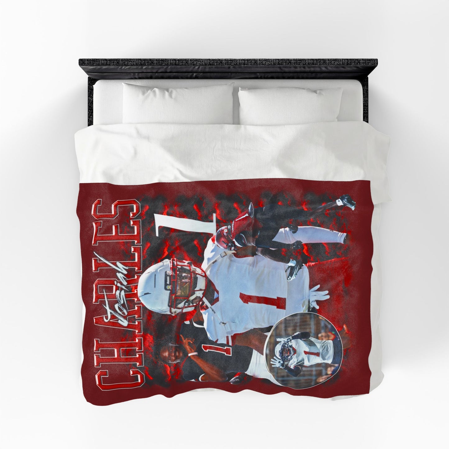 Josiah Charles 60"-80" Plush Blanket