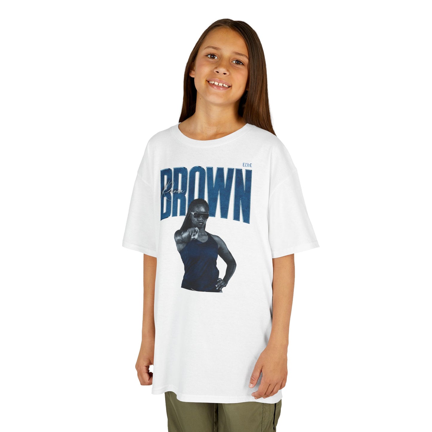 Rania Brown Faded Glory Kids Tee