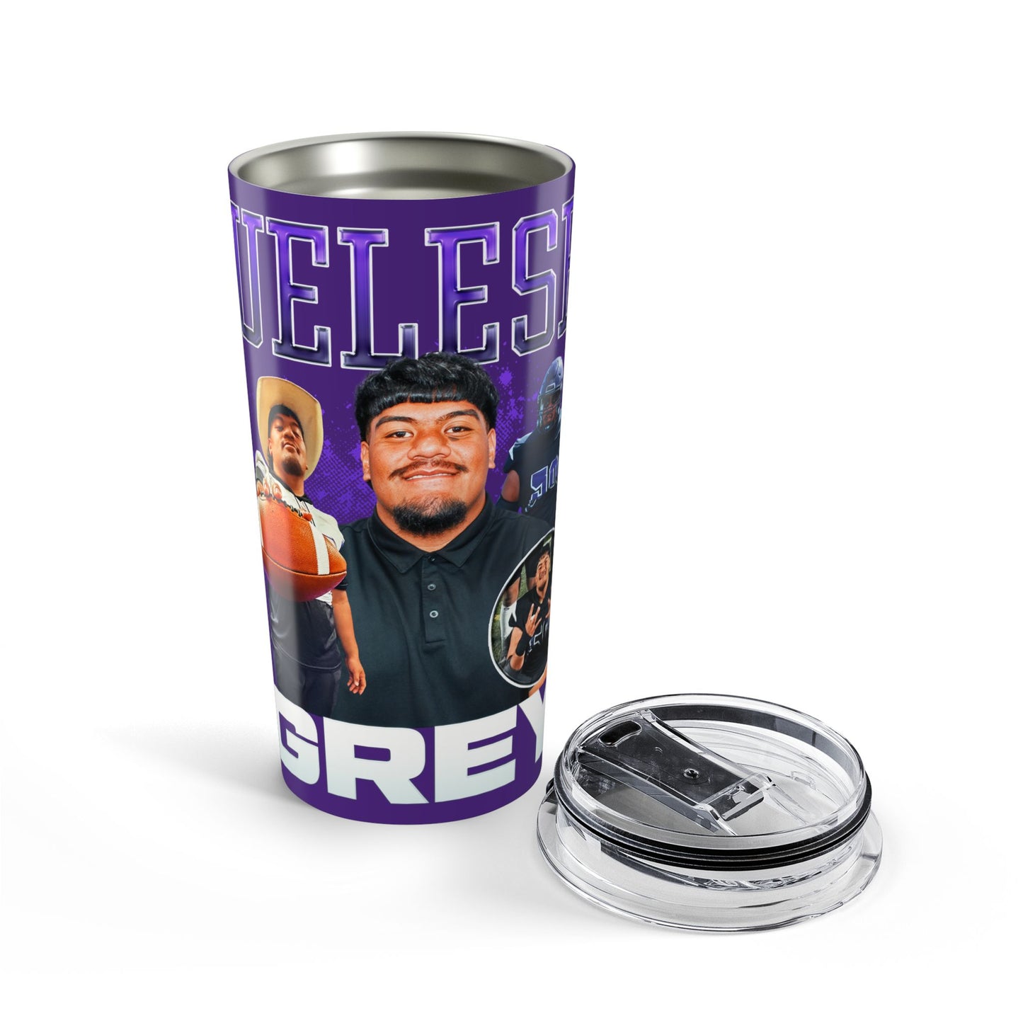 Uelese Grey 20oz Tumbler