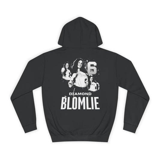 Diamond Blomlie Vintage Blackout Premium Hoodie