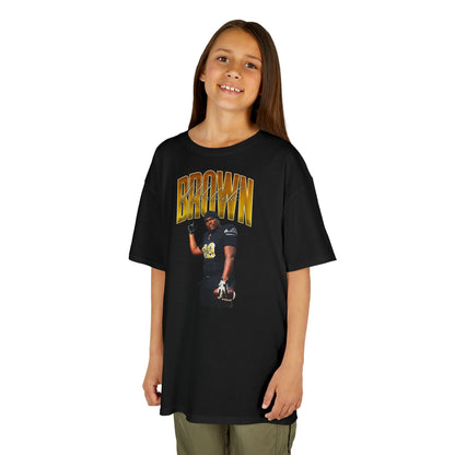 Malachi Brown Curved Combo Kids Tee