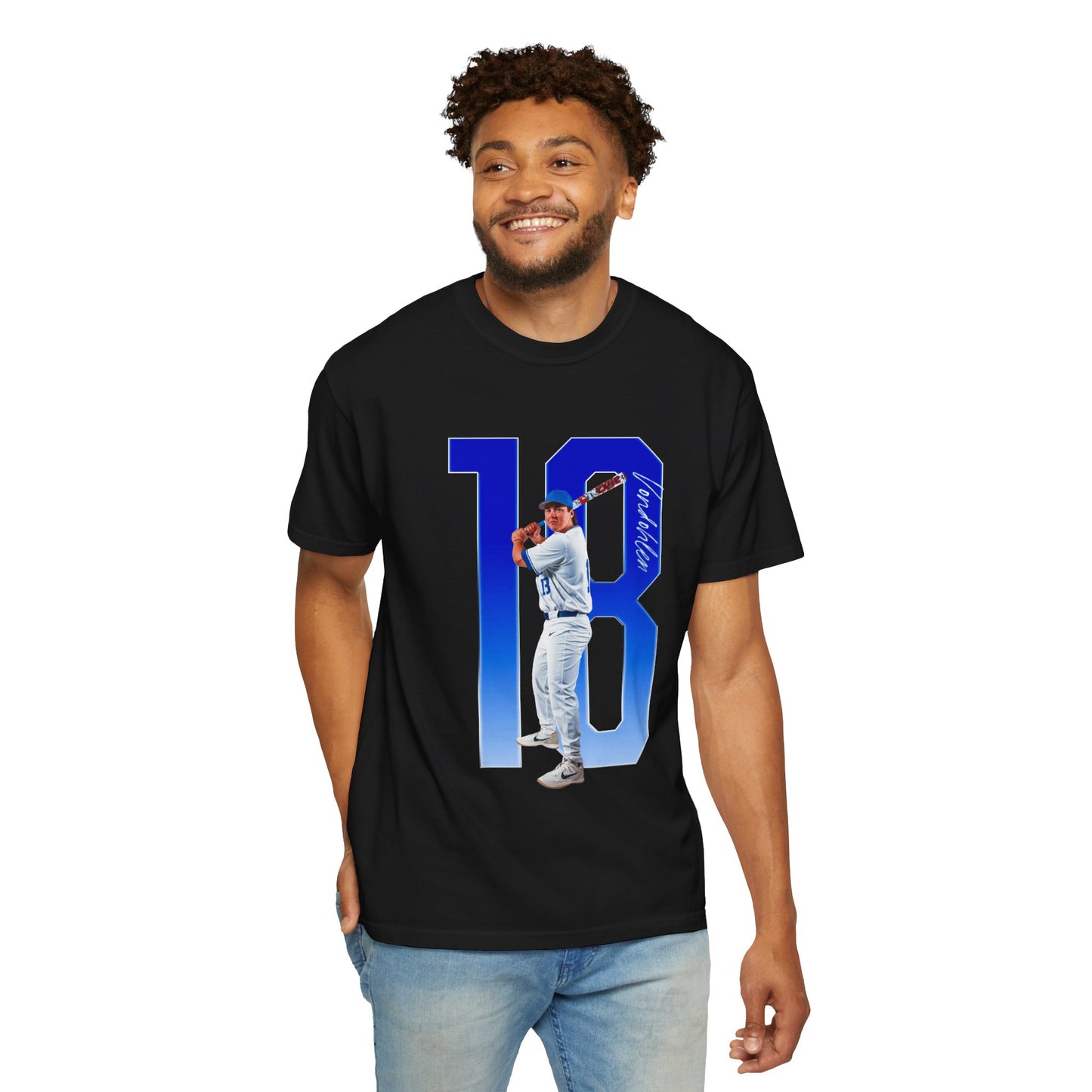 Brett Vondohlen Player Icon Number Premium Tee