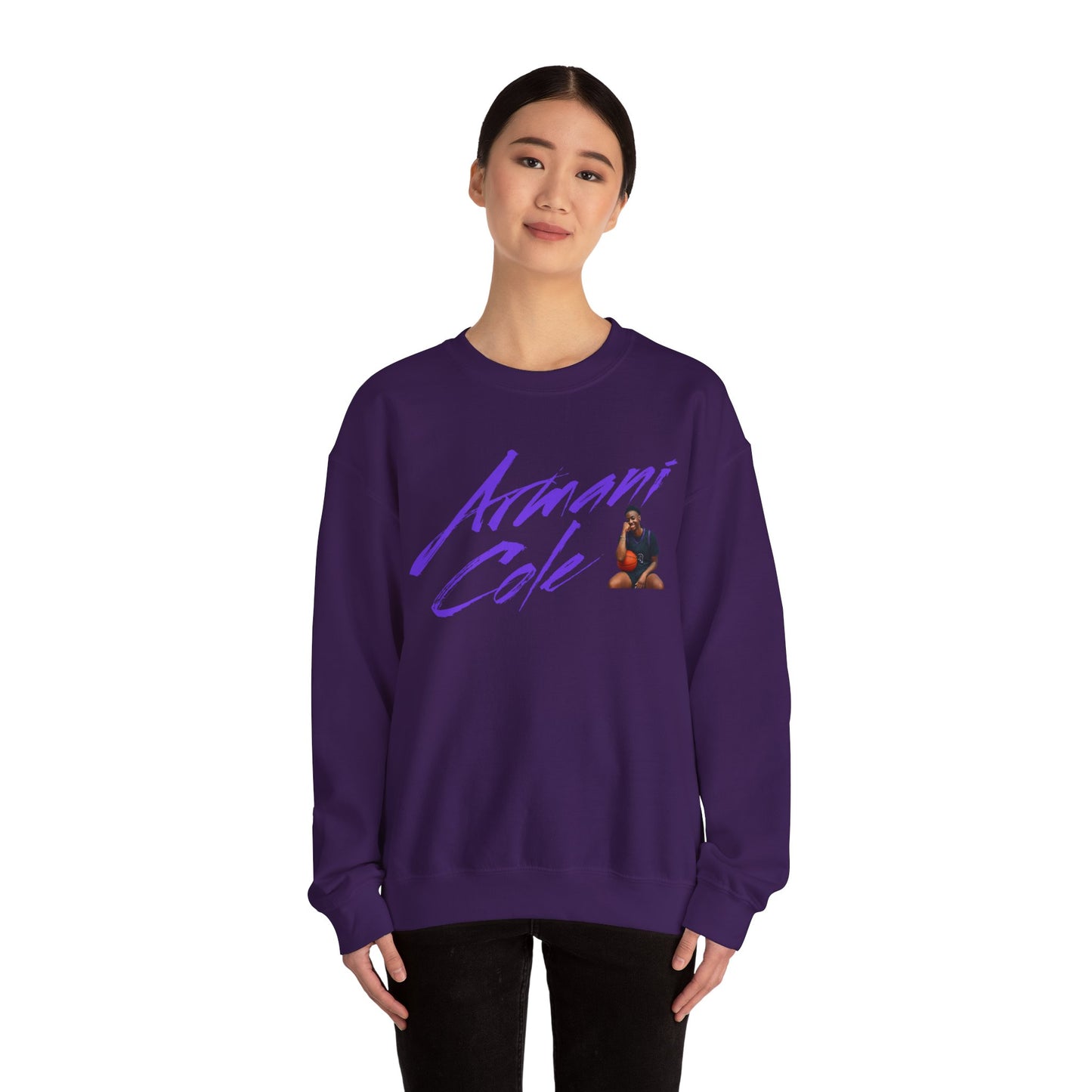 Armani Cole Cursive Crewneck Sweatshirt