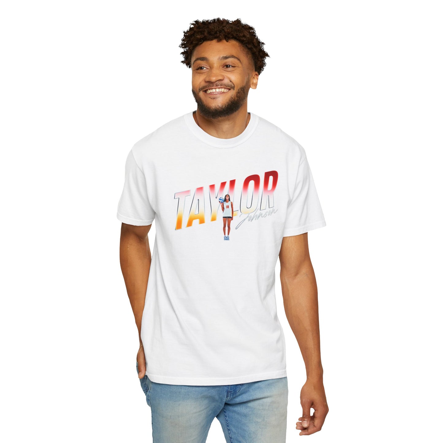 Taylor Johnson Cursive Combo Premium Tee