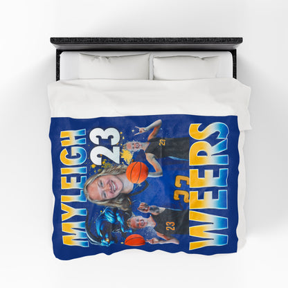 Myleigh Weers 60"-80" Plush Blanket