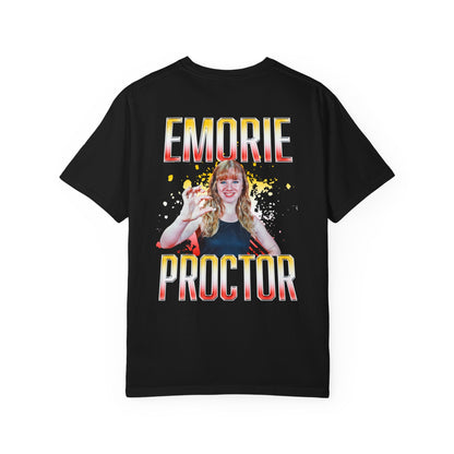 Emorie Proctor Logo Front & Back Premium Tee
