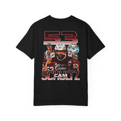 Cam Schultz Logo Front & Back Premium Tee