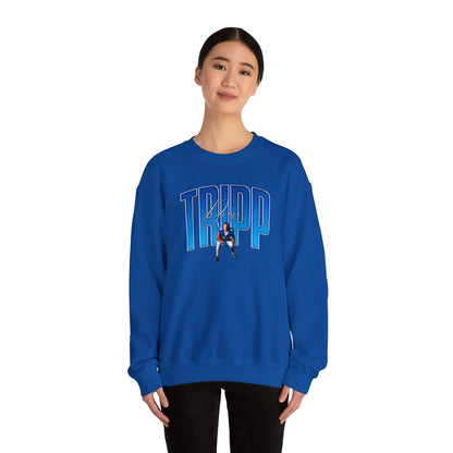 Reese Tripp Curved Combo Colored Crewneck Sweatshirt