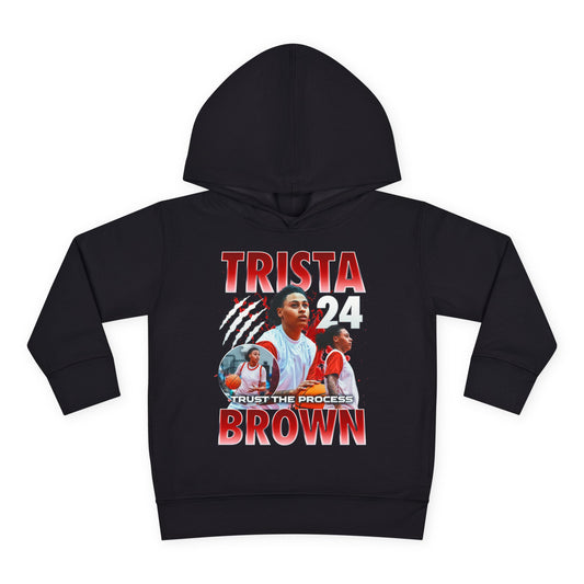 Trista Brown Toddler Pullover Hoodie