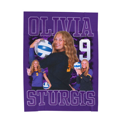 Olivia Sturgis 60"-80" Plush Blanket
