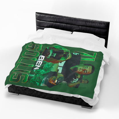 Ben Sollis 60"-80" Plush Blanket
