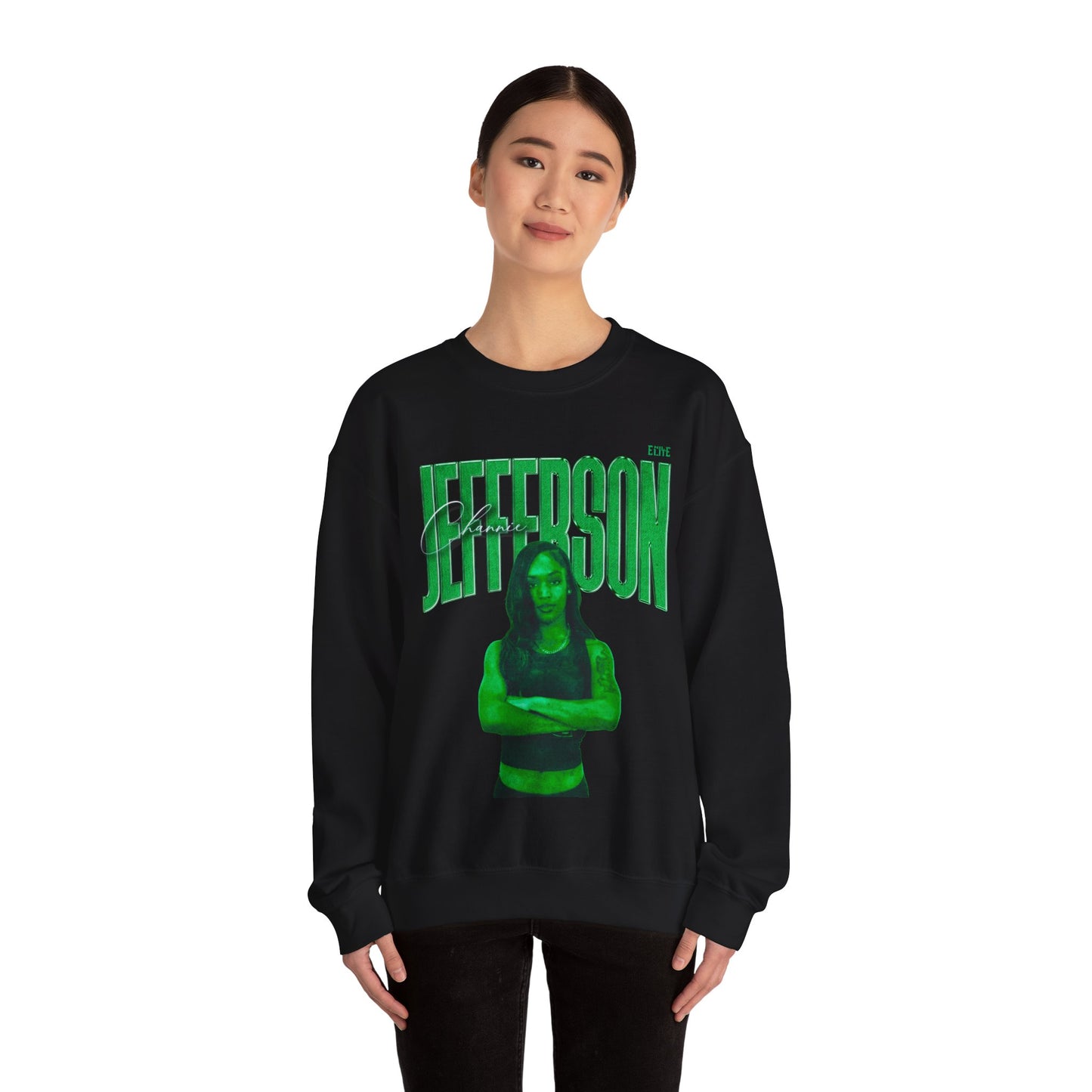 Channie Jefferson Faded Glory Crewneck Sweatshirt