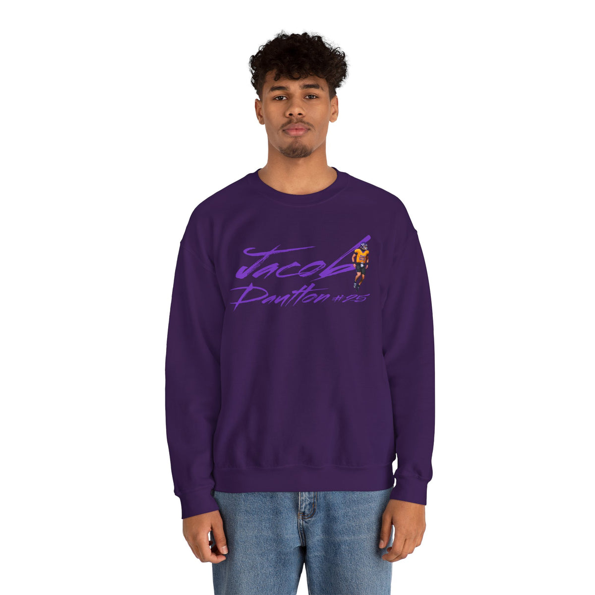 Jacob Daulton Cursive Crewneck Sweatshirt