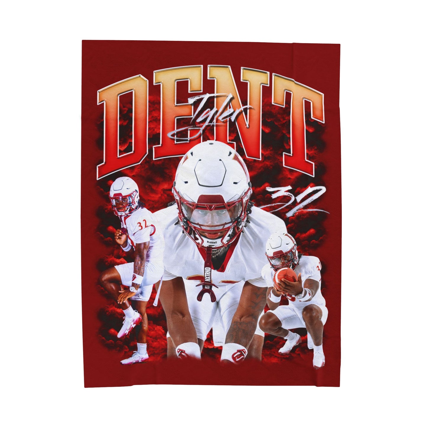 Tyler Dent 60"-80" Plush Blanket