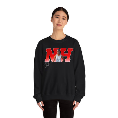 Nadia Hill Big Initials Crewneck Sweatshirt