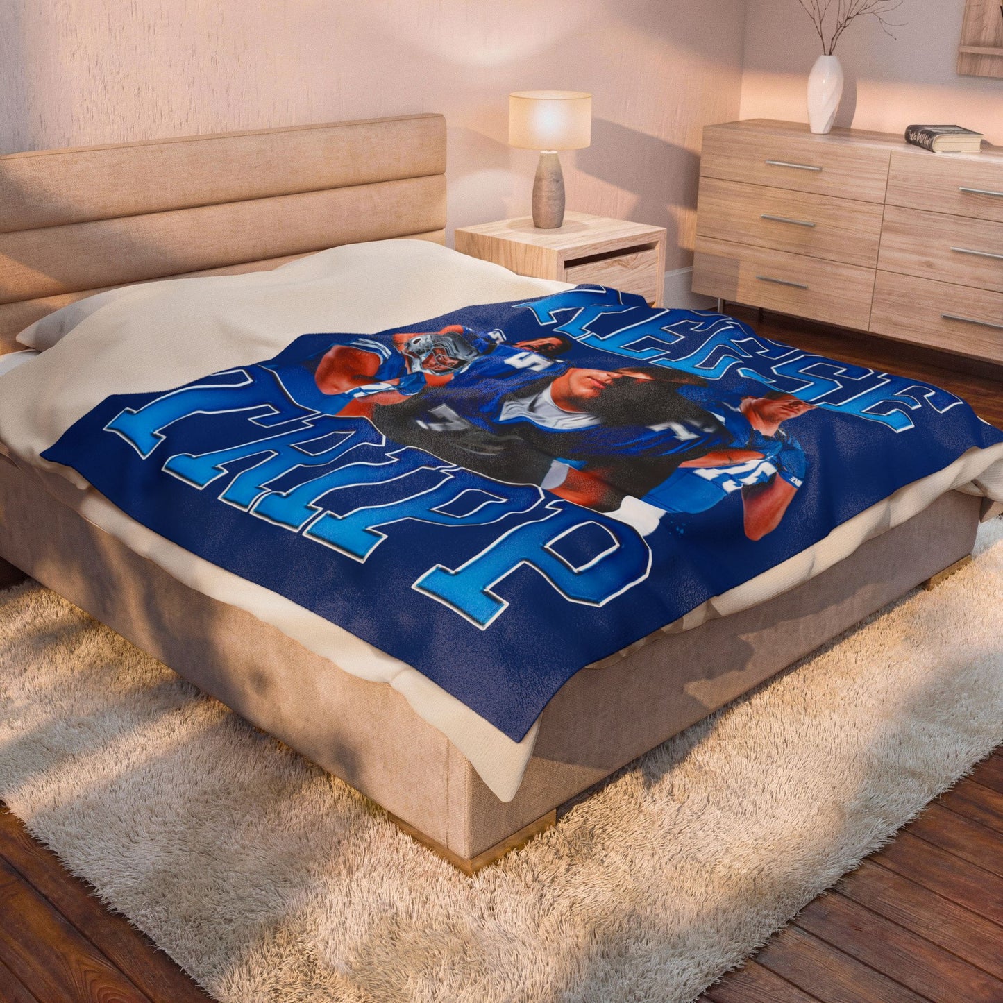 Reese Tripp 60"-80" Plush Blanket