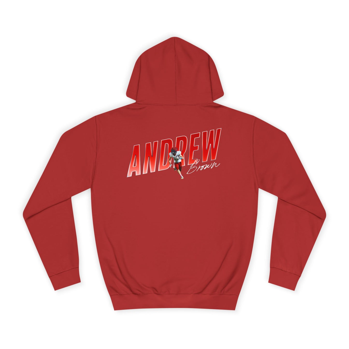 Andrew Brown Cursive Color Combo Premium Hoodie