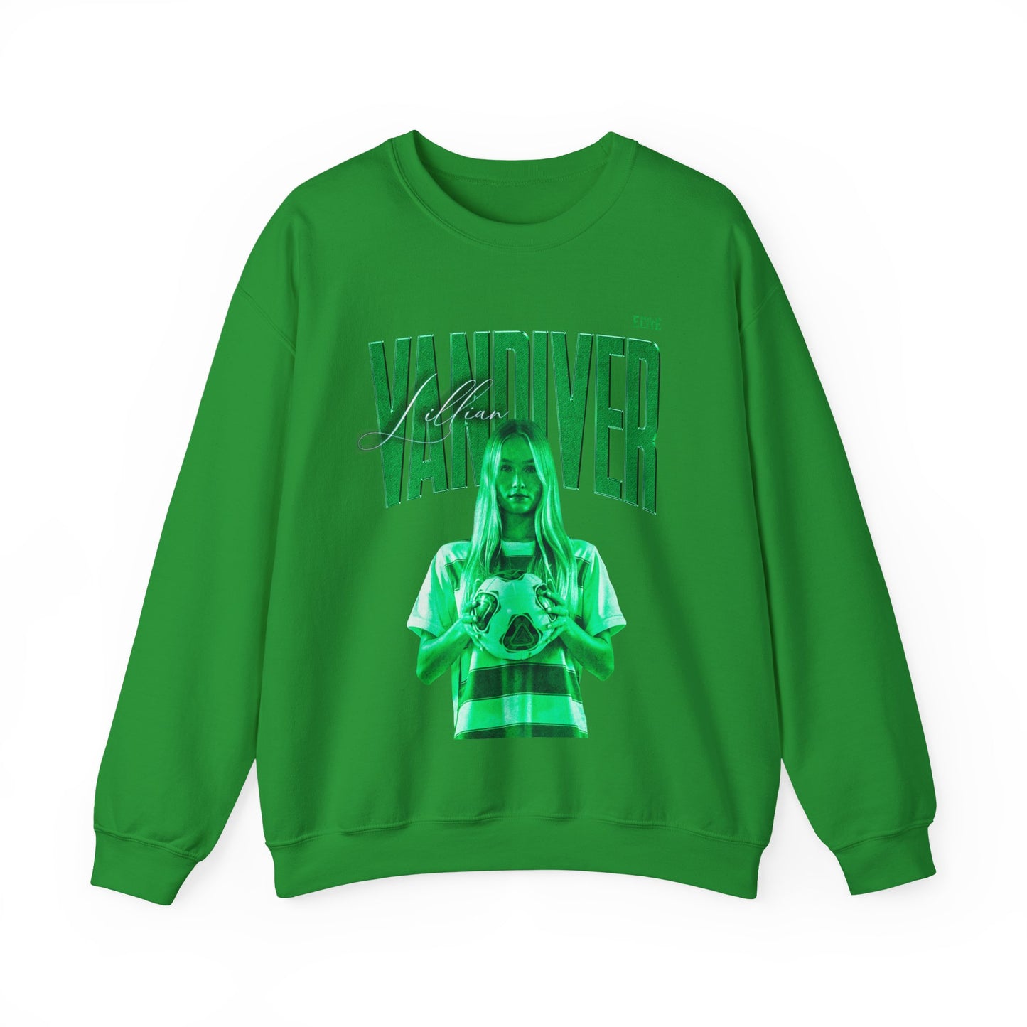Lillian Vandiver Faded Glory Crewneck Sweatshirt