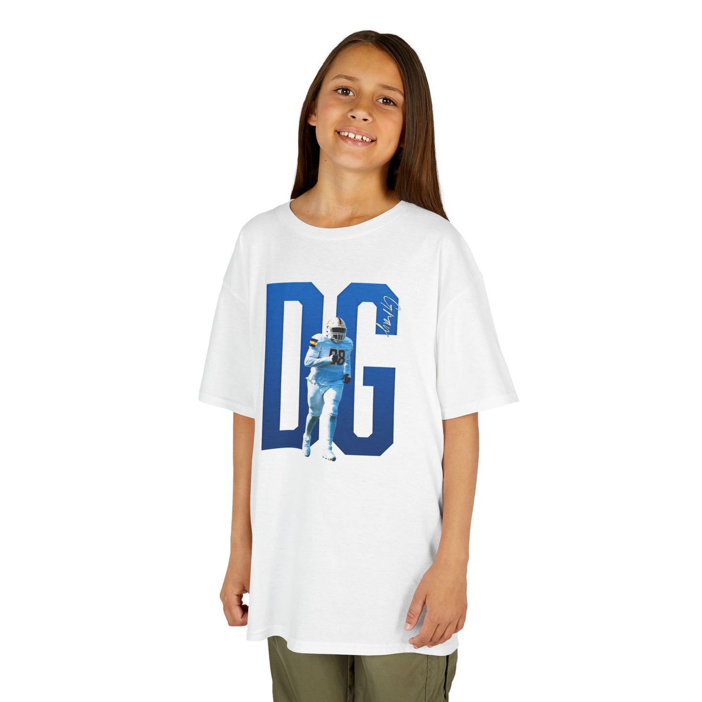 Daniel Gray Player Icon Initials Kids Tee