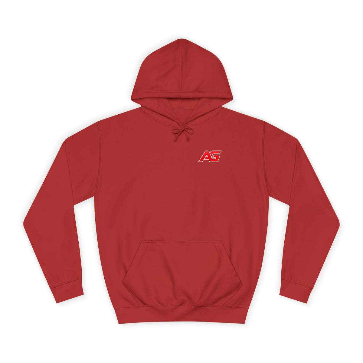 Amina Gray Logo Premium Hoodie