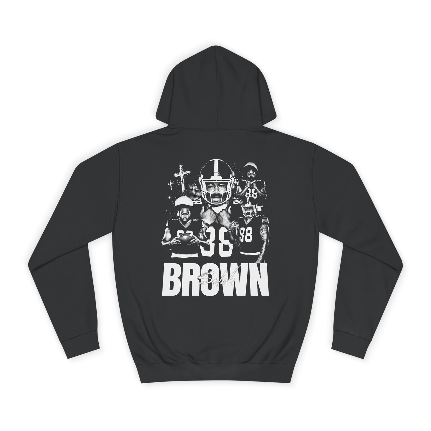 Selah Brown Vintage Blackout Premium Hoodie