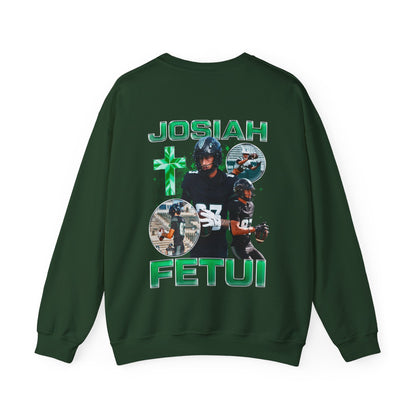 Josiah Fetui Logo Front & Back Crewneck