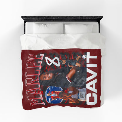 Marlee Cavit 60"-80" Plush Blanket